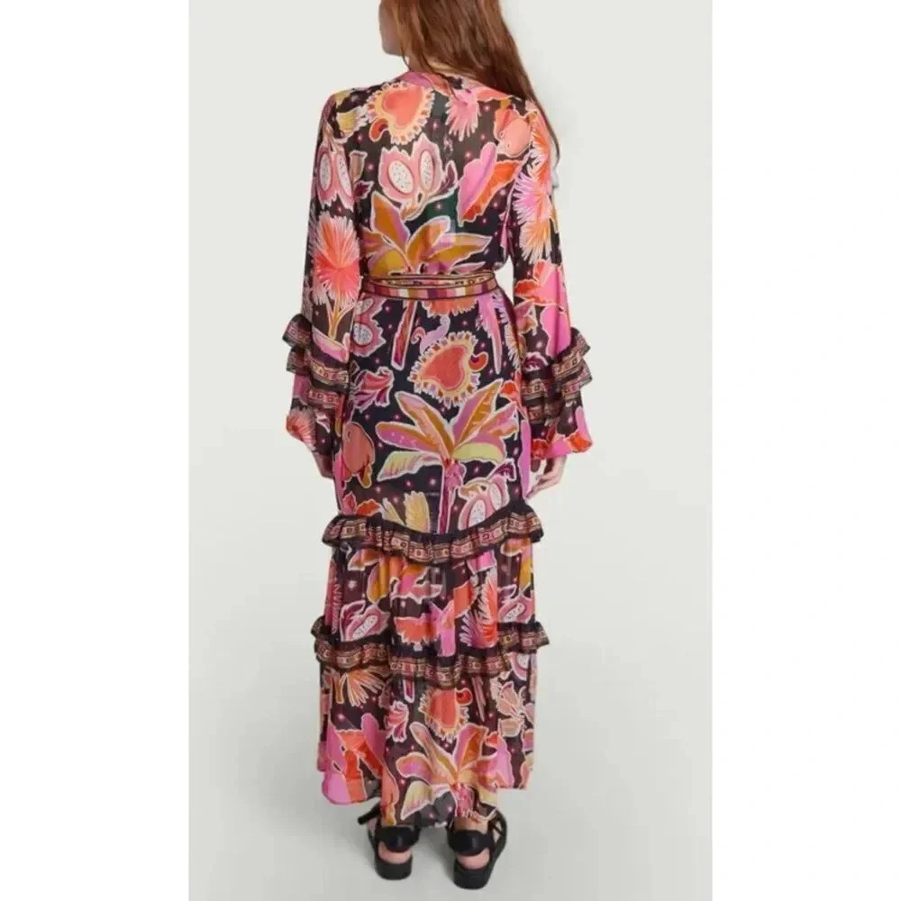 Farm Rio Enchanted Nature Dress - Picture 4 of 17